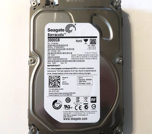 Seagate ST3000DM001 1CH166-501 CC24 TK Thailand (Z1F) 3TB 3.5" Sata HDD 03/2013 - Picture 1 of 2