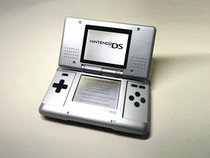 Original Nintendo DS Console - Silver - USB-C Installed - Very Nice Condition - Picture 1 of 13