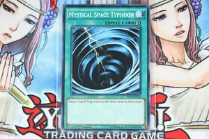 Yugioh Spell Card Mystical Space Typhoon YS14-EN024 1st Edition Common - Picture 1 of 2