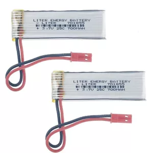 3,7V 700mAh Li-Po Akku 701855 für RC UDI RC u817 U817A U817C U818A Syma S032 - Bild 1 von 2