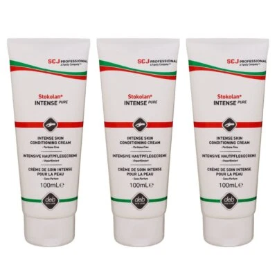 SC Johnson Stokolan Intense Pure 3 x 100 ml Intensive Hautpflegecreme