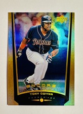 Tony Gwynn 1999 Upper Deck Encore FX Gold #77 Limited /125 SSP Sharp