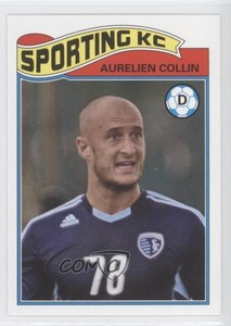 2013 Topps MLS 1978 English Footballer Aurelien Collin #EPL-AC