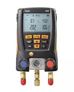 BAND NEW Testo 549 Refrigeration Digital Manifold HVAC Gauge Meter 0560 0550 - Picture 1 of 5