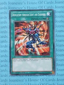 DPRP-EN014 Dedication through Light and Darkness  Yu-Gi-Oh Card 1st Edition New - Picture 1 of 3