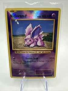 Nidoran Reverse Holo Common 43/108 Pokémon TCG Evolutions LP - Bild 1 von 2