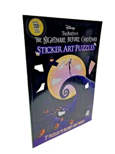 Disney Tim Burton's the Nightmare Before Christmas Sticker Art Puzzles - Picture 1 of 9