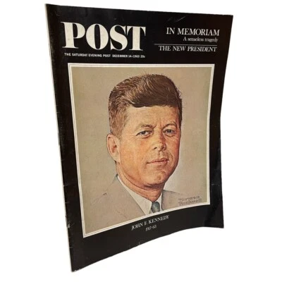 JFK Saturday Evening Post Memoriam Of John F Kennedy December 14 1963 Complete - Image 1 of 4