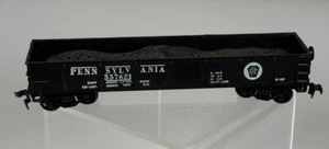 Life Like 357621 HO Maßstab 40' Pennsylvania PRR offene Gondel mit Ladung Vintage - Bild 1 von 7