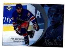 1997-98 Upper Deck ICE #72 Pat LaFontaine NEW YORK RANGERS