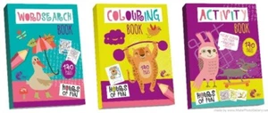 LIBRO DI RICERCA PAROLE COLORANTE PER BAMBINI 140 PAGINE PUZZLE PUNTO A PUNTO - Foto 1 di 7