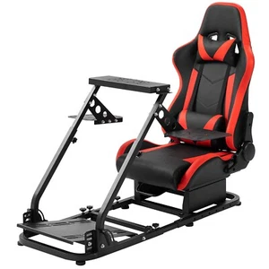 Minneer Racing Flight Simulator Cockpit with Seat Fit Logitech G29 Thrustmaster - Picture 1 of 6