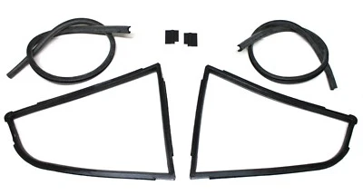 全新 Quarter Window 玻璃密封 Weatherstrip 套装 LH & RH 套件 / 适用于 70-73 240Z 240 — 第 1/4 张图片