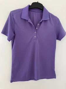 Damen Golf Shirt Kurzarm Marke CMP Gr. 36, aubergine - Bild 1 von 8