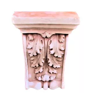 Capitello reggimensola mensola terracotta lavorazione artigianale a mano - Bild 1 von 6