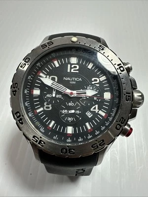 Nautica N14536 Stainless Steel Water Resistant Men’s Watch  - Image 1 of 4