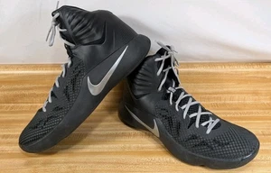 Nike Zoom HYPERFUSE 2014 BLACK Athletic Shoe Men's US Size 13 684591-001  - Picture 1 of 19