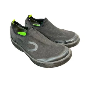 OOFOS Mens OOmg eeZee Low Shoe - Black - Picture 1 of 6