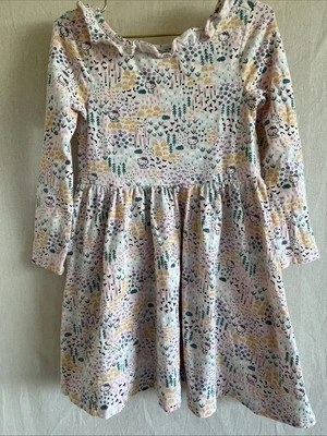 Hello Kitty Pink Ballet Neck Dress Size 5 Tea Collection - Image 1 of 4