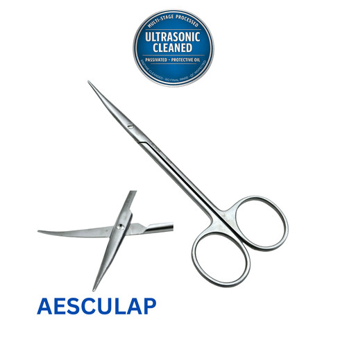 Aesculap BC195R Stevens Tenotomy Scissors, Curved, 5