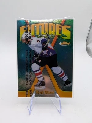 1998-99 Topps Finest Futures /500 Brad Stuart #F4 Rookie RC - Image 1 of 2