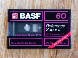 BASF Reference Super II 60 von 1988, Made in Germany, OVP - Bild 1 von 3