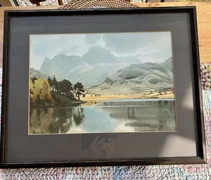 Lake District Artist Heaton Cooper Framed Print 60 By 48cm - Picture 1 of 1