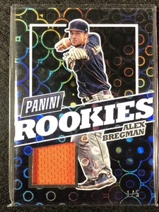 2017 Alex Bregman Rookie RC Panini National Convention Relic /5 Refractor - Bild 1 von 2
