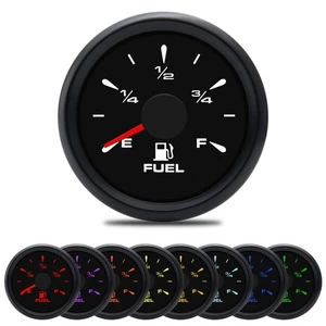 Medidor de nivel de combustible de gasolina 2" 52 mm 240-33 ohmios 0-190 ohmios para barco marino coche motocicleta - Imagen 1 de 12