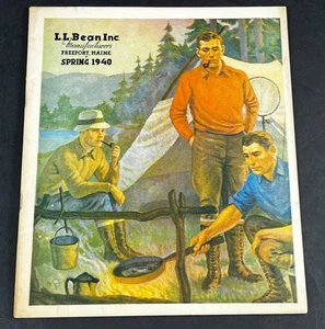 Catálogo de frijoles LL de colección primavera 1940 formulario de pedido equipo de pesca Freeport Maine ME - Imagen 1 de 24