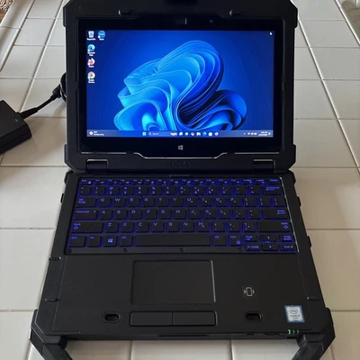 Dell Latitude 7214 Ultra Rugged Extreme i7-6600U 256GB 32GB W11 Pro Backlit Keys - Image 1 of 4