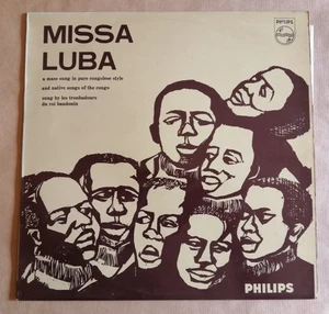 Missa Luba I Troubadours Del Re Baudouin LP 33T Mono Philips BL 7592 In EX/NM - Picture 1 of 2