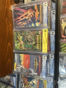 Menge 3 CGC 9.2 Comics Topps Jurassic Park #1 signiert Perez Star Blazers #1, V2#1 - Bild 1 von 12