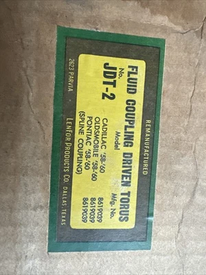Fluid Coupling Driven Torus JDT-2  Model Cadillac 1958-60 , Pontiac 58-60  - Image 1 of 4
