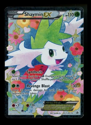 Shaymin EX RC21/RC25 Legendary Treasures 2013 Radiant Collection Pokémon Card - Image 1 of 4