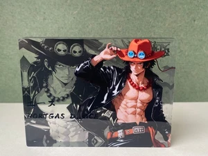 One Piece Anime Tavola Acrilica da Collezione Due Laterali Card Partag D Asso 1x6x8 cm - Foto 1 di 7
