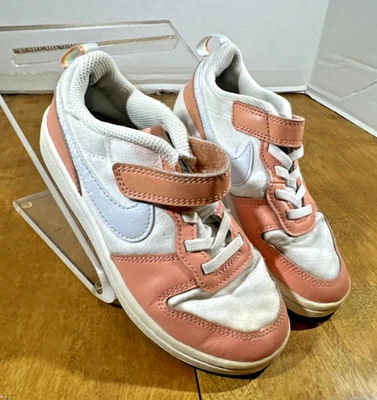 Nike Zapatos Niño 12.5C Corte Borough Bajo 2 Tenis DM1217-100 Cuero Melocotón Foto 1 de 4