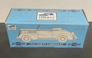 Liberty 1:25 Diecast 1937 Chevy Cabriolet Bank - Picture 1 of 1