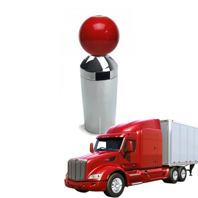 Red 3 Pool Ball Shift Knob Kit 13 15 18 Eaton Fuller Peterbilt Freightliner  - Image 1 of 4