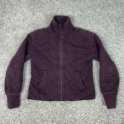 Chaqueta Lululemon Mujer 6 Púrpura Acolchada Reversible Cremallera Completa Siempre Cálida Informal Foto 1 de 4