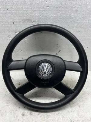 Original VW Polo 9N 9N3 Touran 1T Airbaglenkrad Lenkrad 6Q0419091G  Emblem - Bild 1 von 4