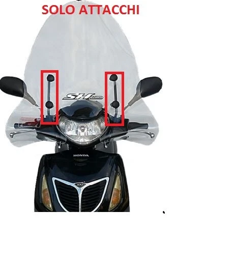 ATTACCHI parabrezza HONDA SH 125-150 2001/2004 FABBRI 1927/E - Immagine 1 di 1