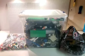 ENORME lotto di fogli da costruzione Lego 22 libbre libri creatori grandi e piccoli - Foto 1 di 17