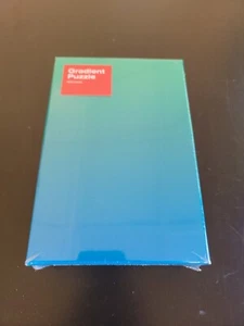 NEW Gradient Puzzle Blue and Green by Designer Bryce Wilner 500 Pieces (B) - Picture 1 of 6
