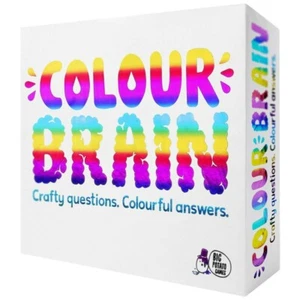 610027 COLOUR BRAIN CARD GAME CRAFTY QUESTIONS COLOURFUL ANSWERS AGES 14+ - Picture 1 of 1