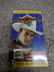 John Wayne 3 Video Sammler Set [VHS] - Bild 1 von 6