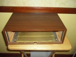 Vintage The Fisher 190/190B AM/FM Stereo Receiver Wood Cabinet 