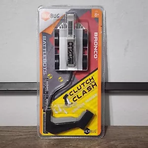 Hexbug Battlebots Clutch and Clash Bronco Robot Squeeze Trigger - Imagen 1 de 5