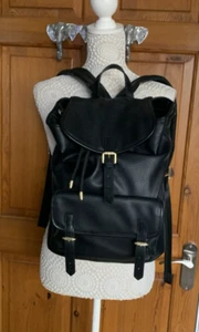 Medium Size Black Backpack by M&S Collection NWOT - Picture 1 of 10