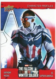Falcon & the Winter Soldier Character Profiles RED PARALLEL P-1 Antony Mackie - Picture 1 of 2